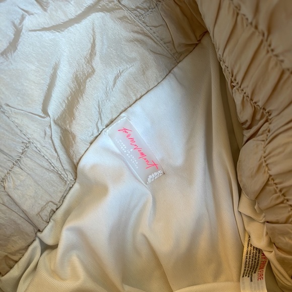 Free People Movement The Way Home Shirts Size S vanilla cream - Picture 3 of 3